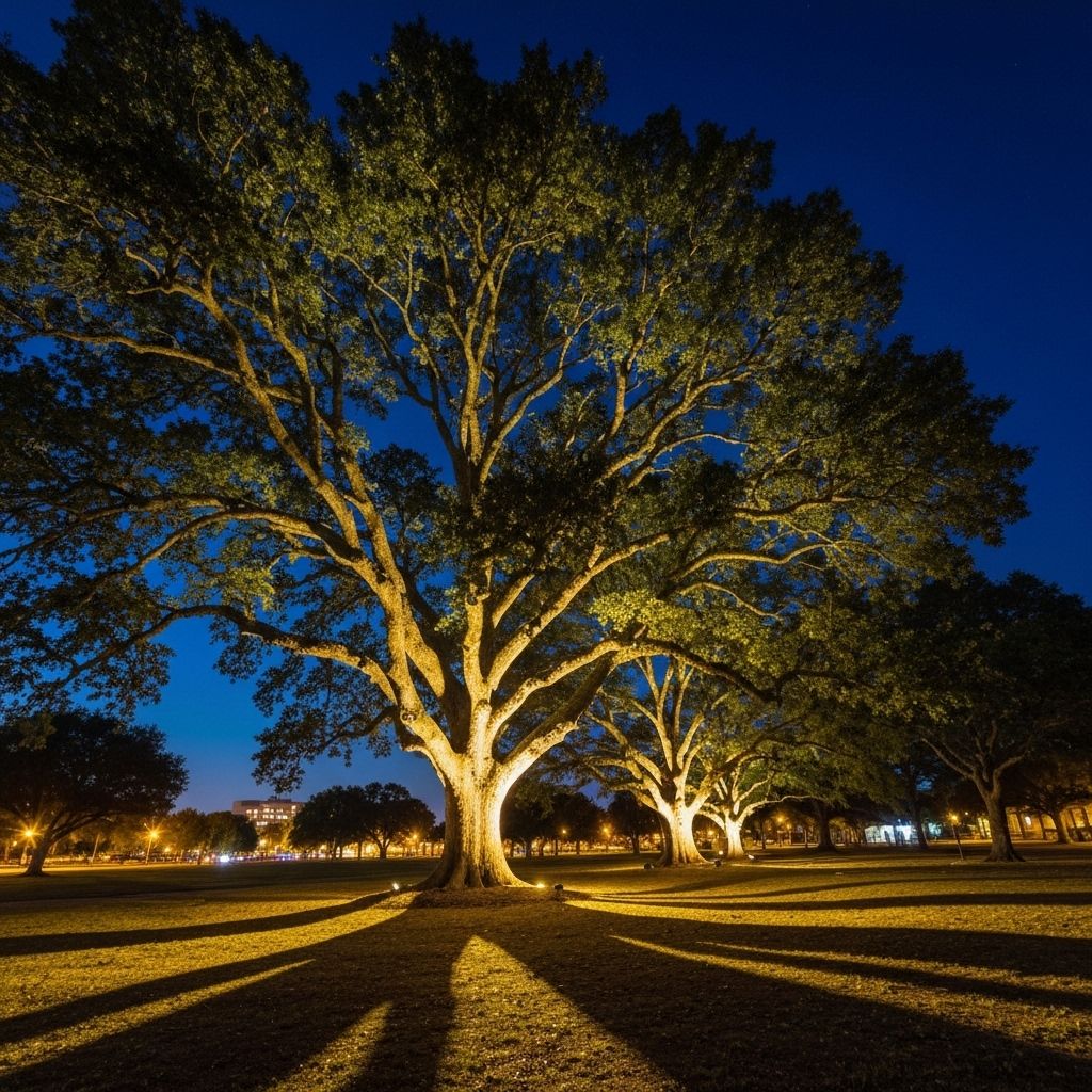 Tree Uplighting Design
