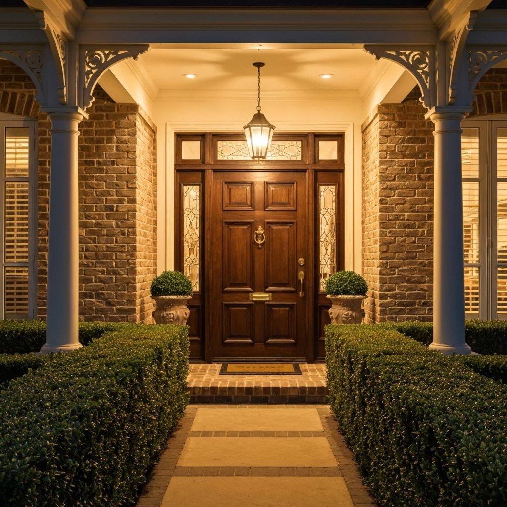 Entrance Feature Lighting